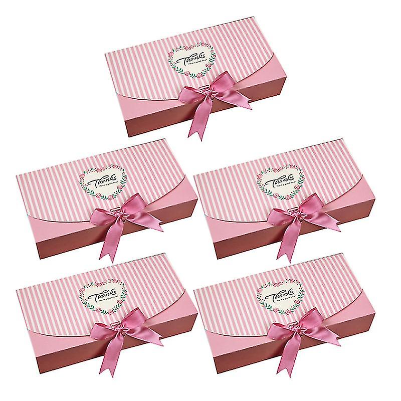 5pcs Wedding Biscuit Boxes