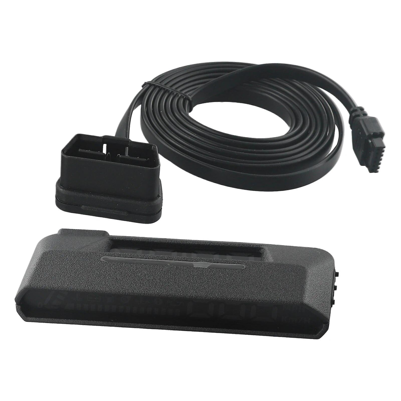 Car Head Up Display Hud Gauge Obd2 Driving Computer Temperature Speedometer Noul cablu de alimentare head-up display de înaltă calitate