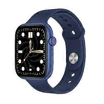 DW35PRO 1,75 Zoll Farbbildschirm Smart Watch Silikonarmband (Blau)