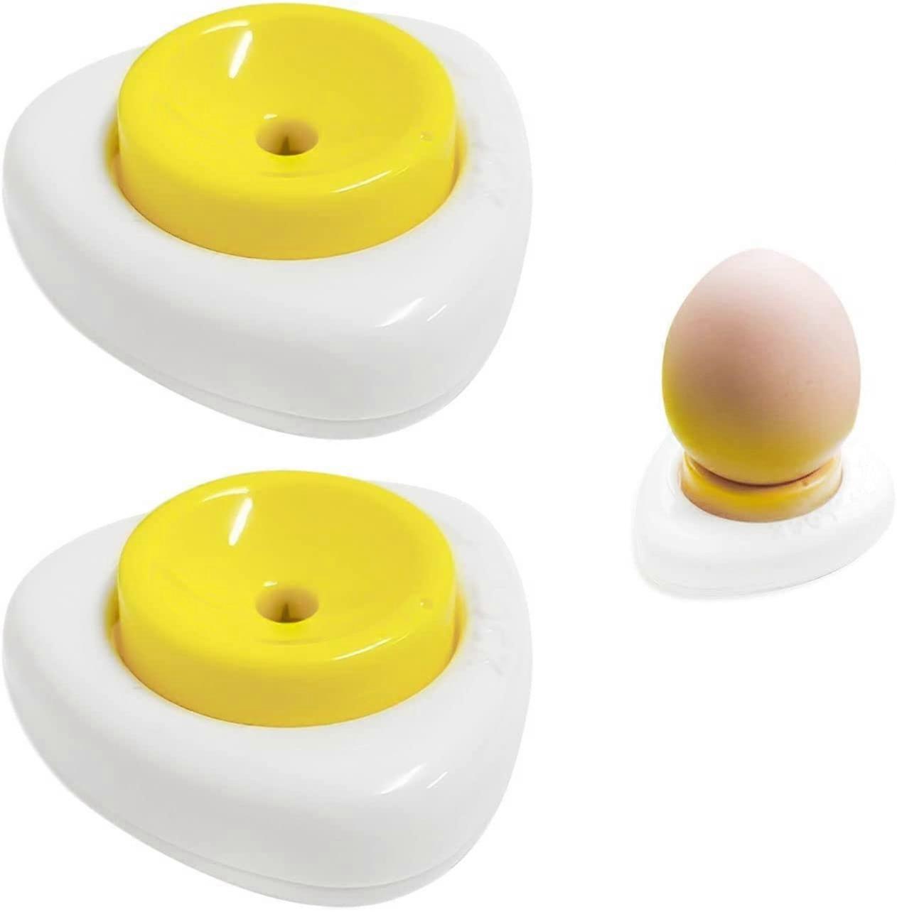 Set of 2 Egg Beaters, Semi-automatic Bar Kitchen Tool, Egg Separator