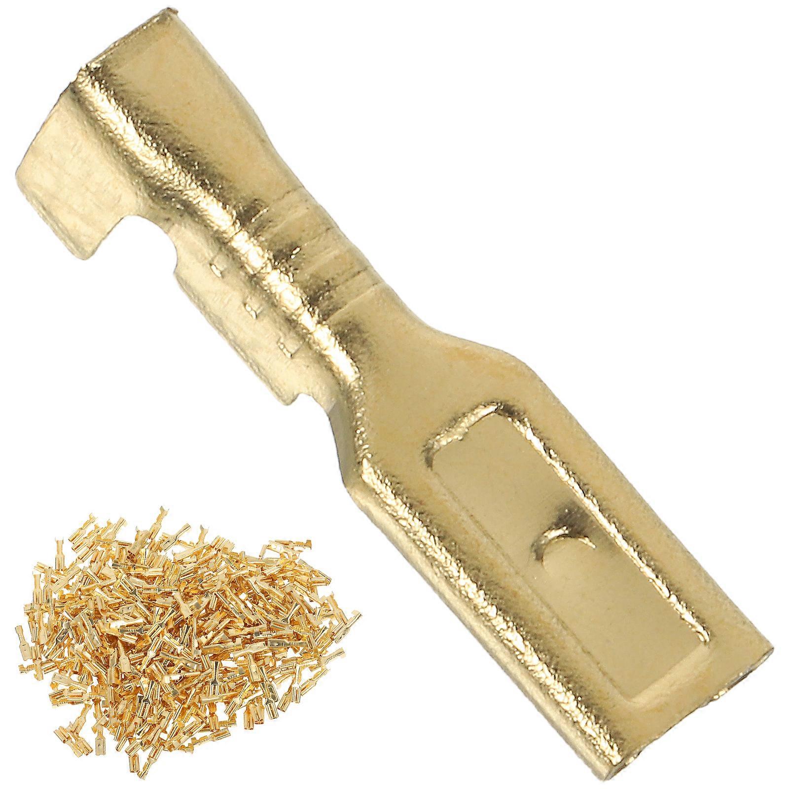 1000pcs Spade Connector 2.8mm Speaker Terminal Connector Wire Terminal Connector