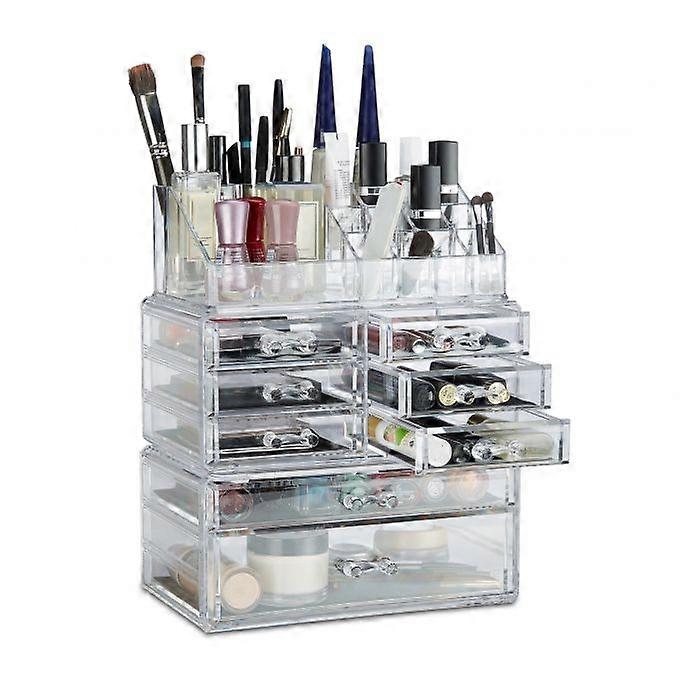 Make-up stand with eight drawers
