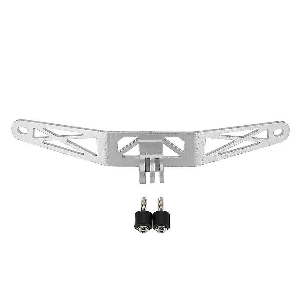 Pour Bmw S1000xr S1000 Xr S 1000 Xr 2020-2021 Gopro Support de caméra Moto Cnc Aluminium Recorder Support Argent pour Brackets