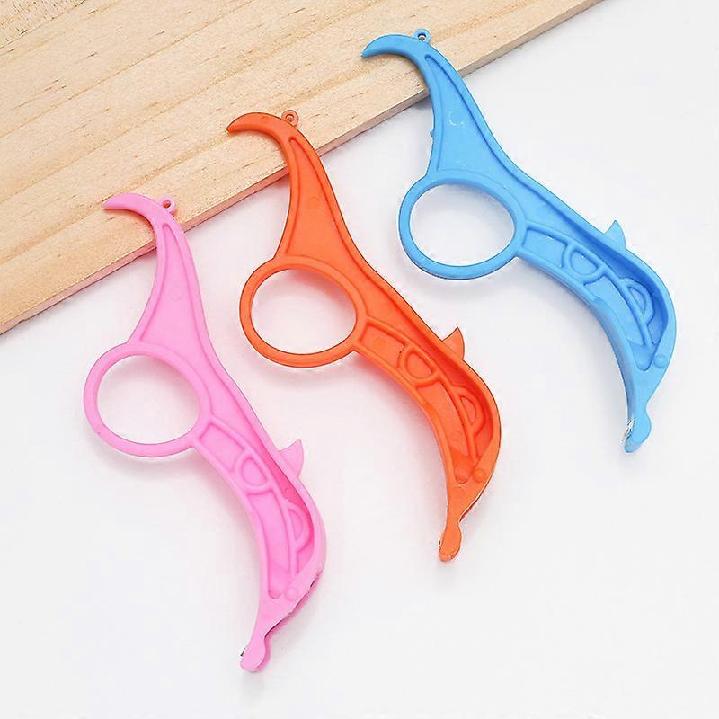 XIANRENGE Creative 3 In 1 Plastic Multi-function Vegetable Fruit PeelerRing Scraper Orange Fruit Scraper Kitchen Gadgets