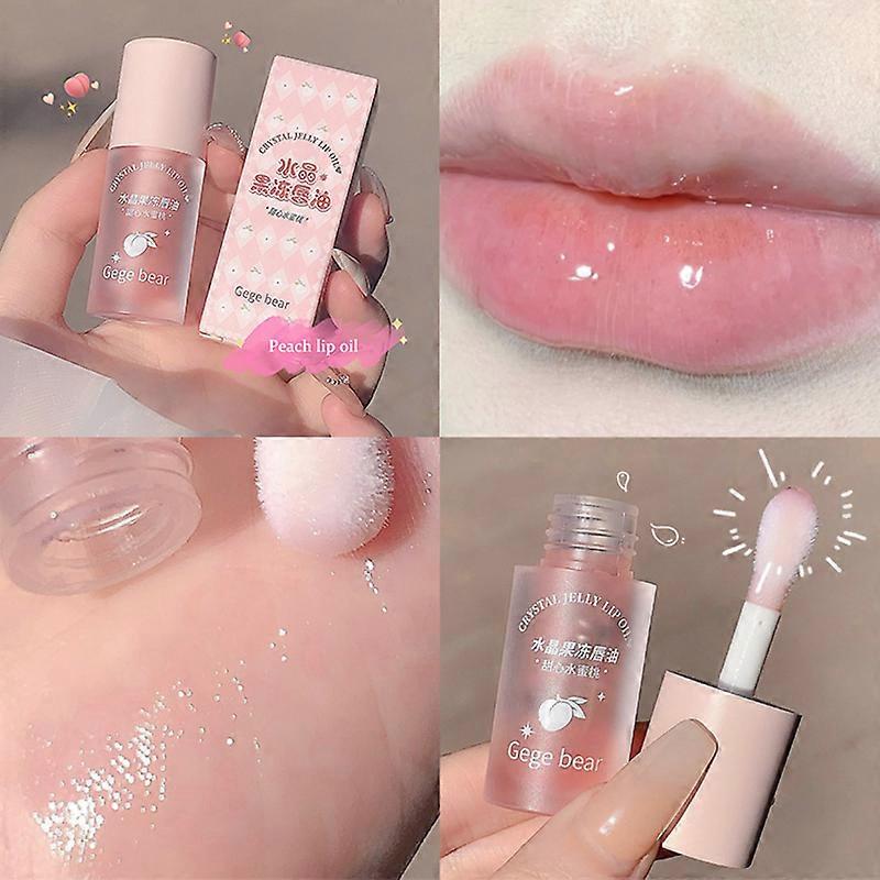 שמן Msi קריסטל אפרסק, עמיד לאורך זמן, לא דביק, משקם, מעניק לחות, Jules Chateau, Jules Tint, Jules Plumper, סרום טיפוח