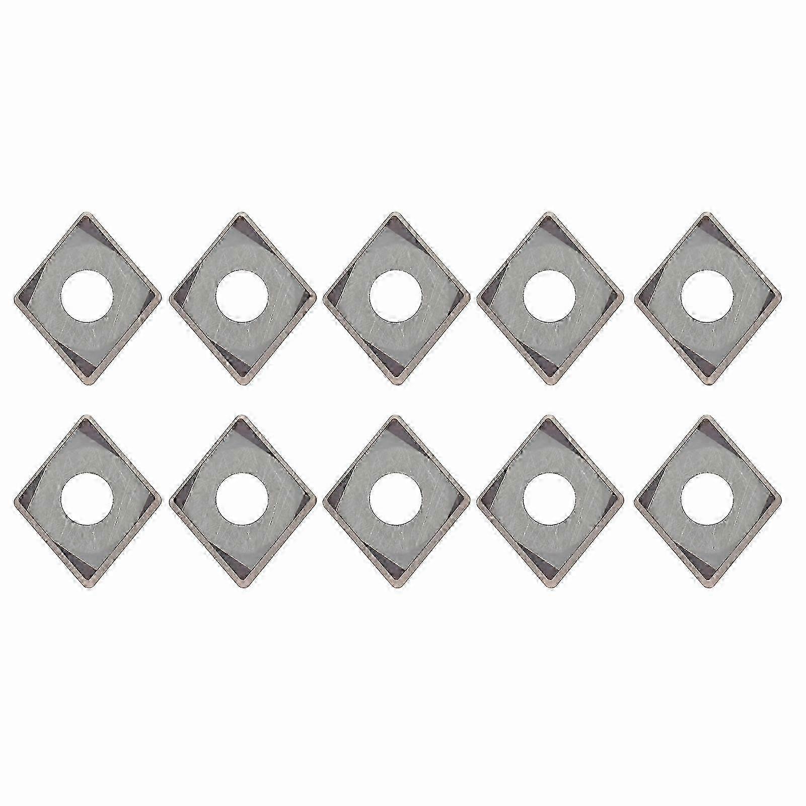 10Pcs CNC Lathe Turning Insert Indexable Solid Carbide Blade Cutting CCMT060204?6018