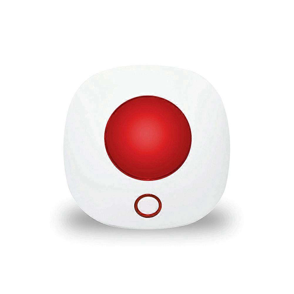 Tuya High Decibel Security Alarm Strobe WiFi External Siren Alarm 433MHz Alarm for Home Security EU PLUG