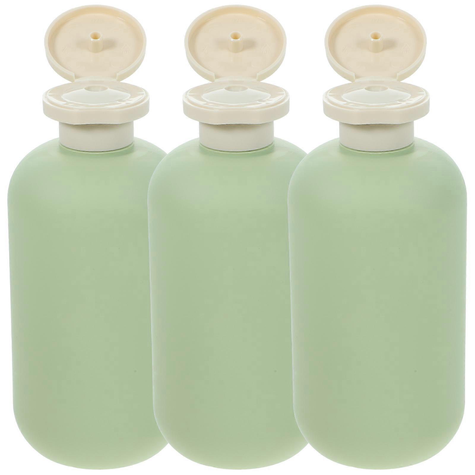 3pcs Home Use Shower Gel Sub Package Bottles Empty Shampoo Storage Containers