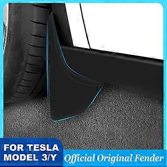 4Pcs Car Mud Fender For Tesla Model 3 Model Y Fender Mud Wheel Fender Accessories Mudguards Guards Fender Accessories Mudguards