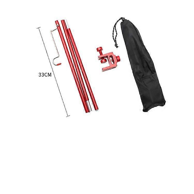 Utomhus Ultralätt aluminiumlegering Fällbart Mini Litet ljusstativ