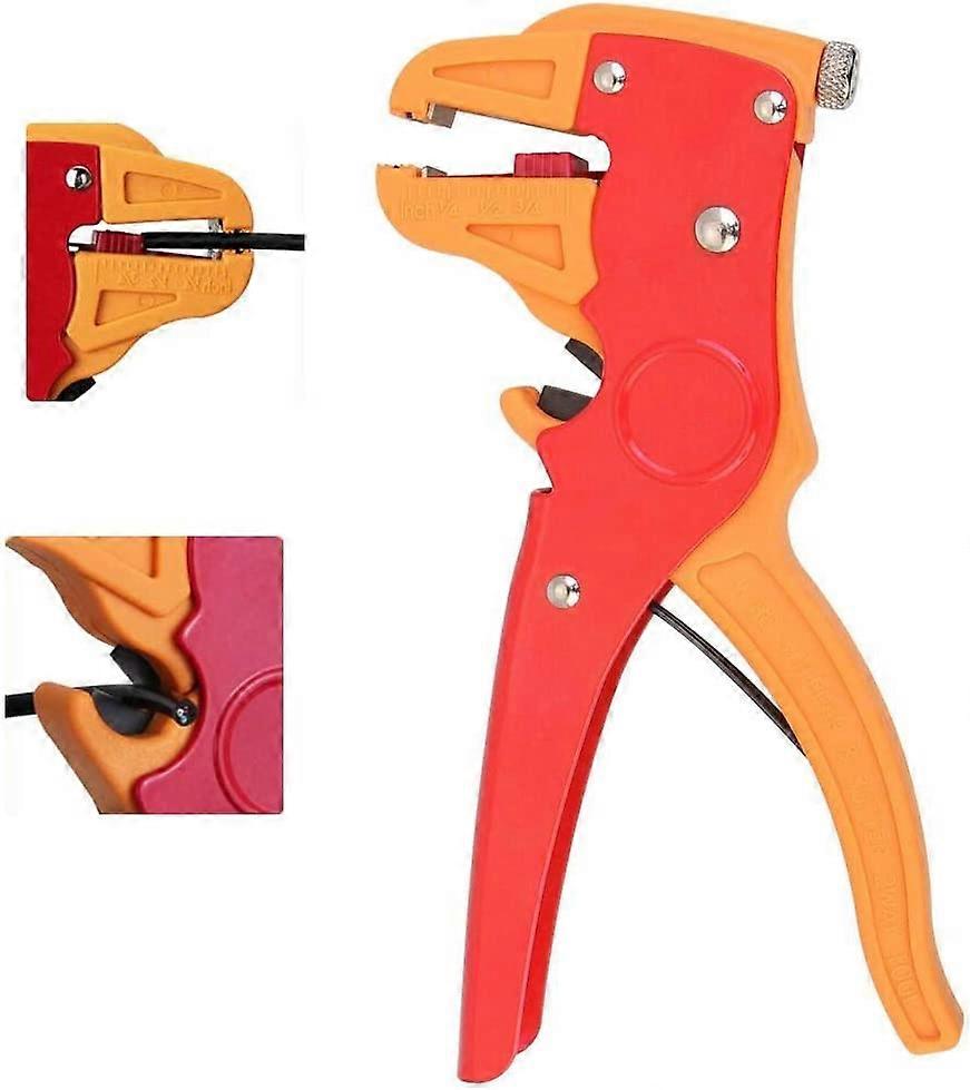 Automatic Wire Stripper And Cutter, Adjustable Insulated Cable Stripping Tool For Electronics And Automotive Repair