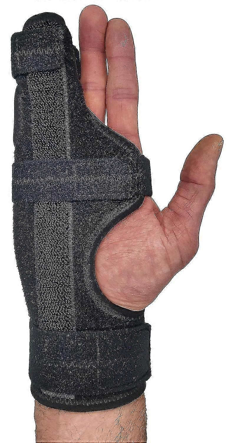 Metacarpal Finger Splint Hand Brace Pinky Finger Splint For Boxer Fractures, Broken Ring, Little Finger Cast, Trigger Finger Immobilizer Straightener_