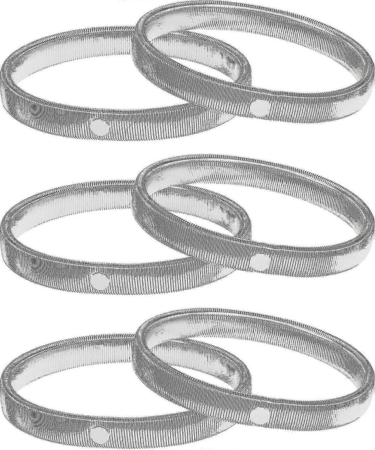 3ペアスリーブガーター滑り止めシャツスリーブホルダーガーターストレッチメタルアームバンドスリーブガーター女性男性用