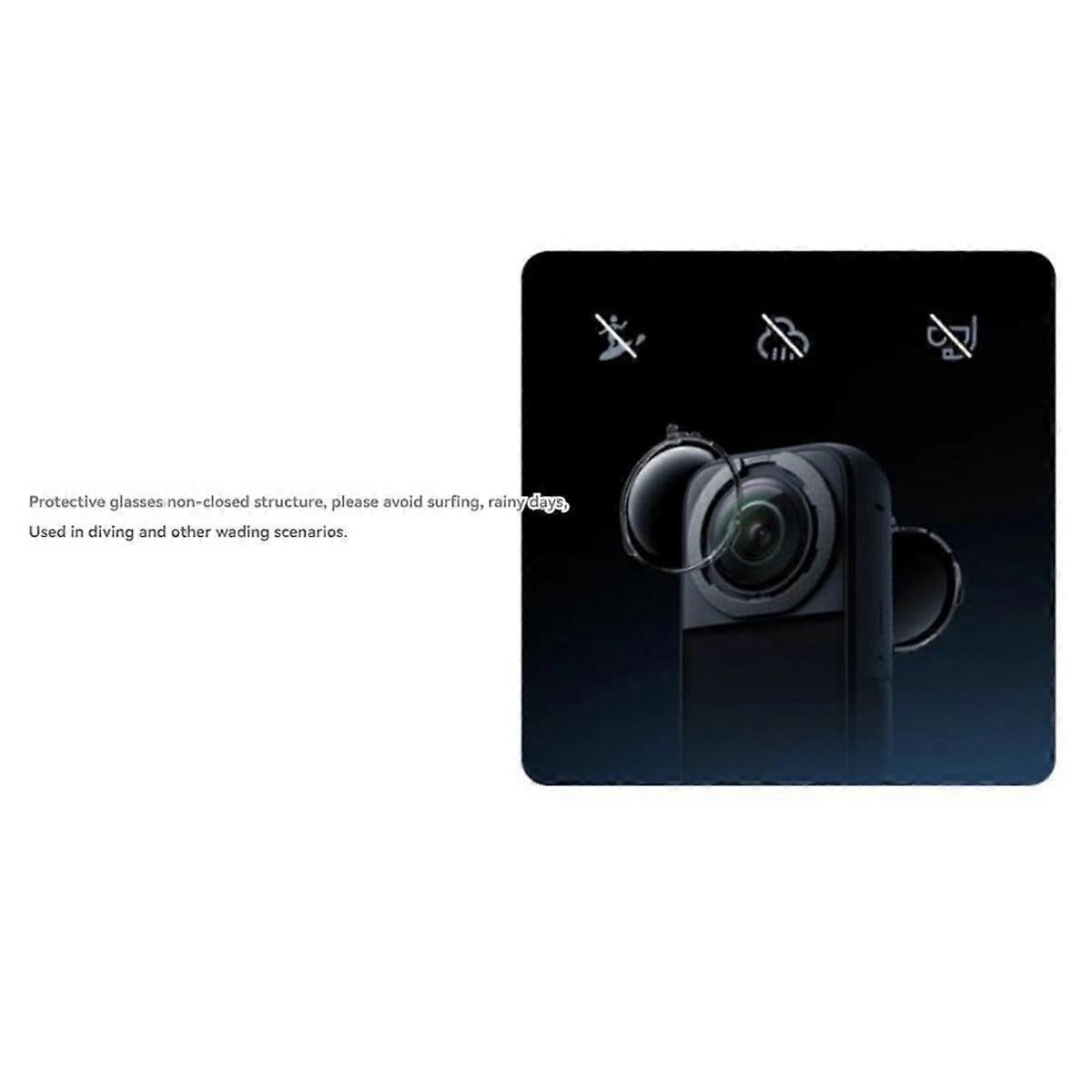For Shadowstone X3 Standard Removable Protective Mirror for X3 Panoramic Camera Lens Protector Accessories