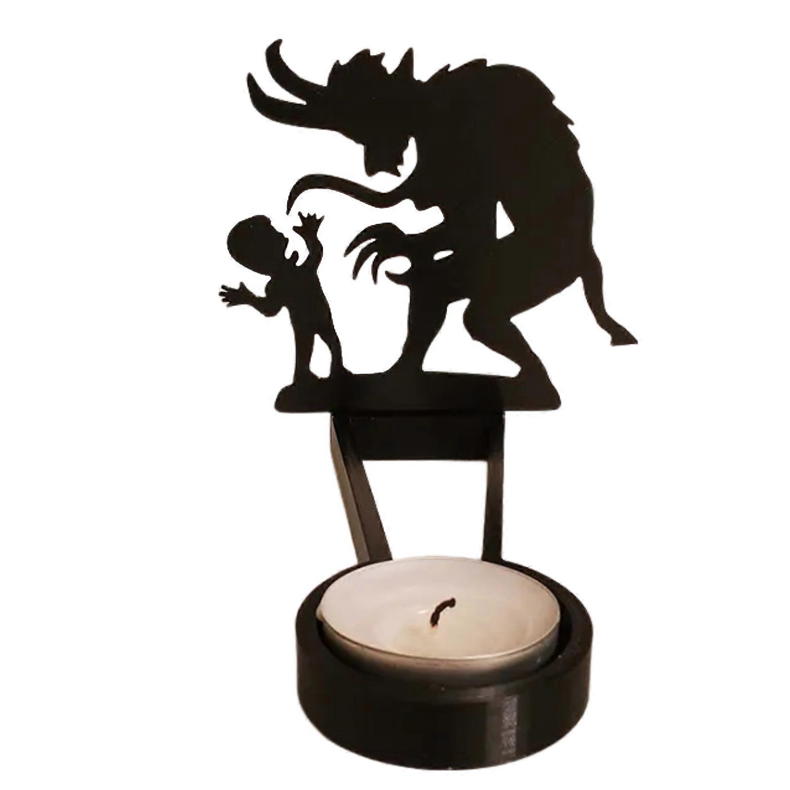Funny Shadow-Candle Holders Personalized Home Decorative Stand for Home Tabletop Decorations