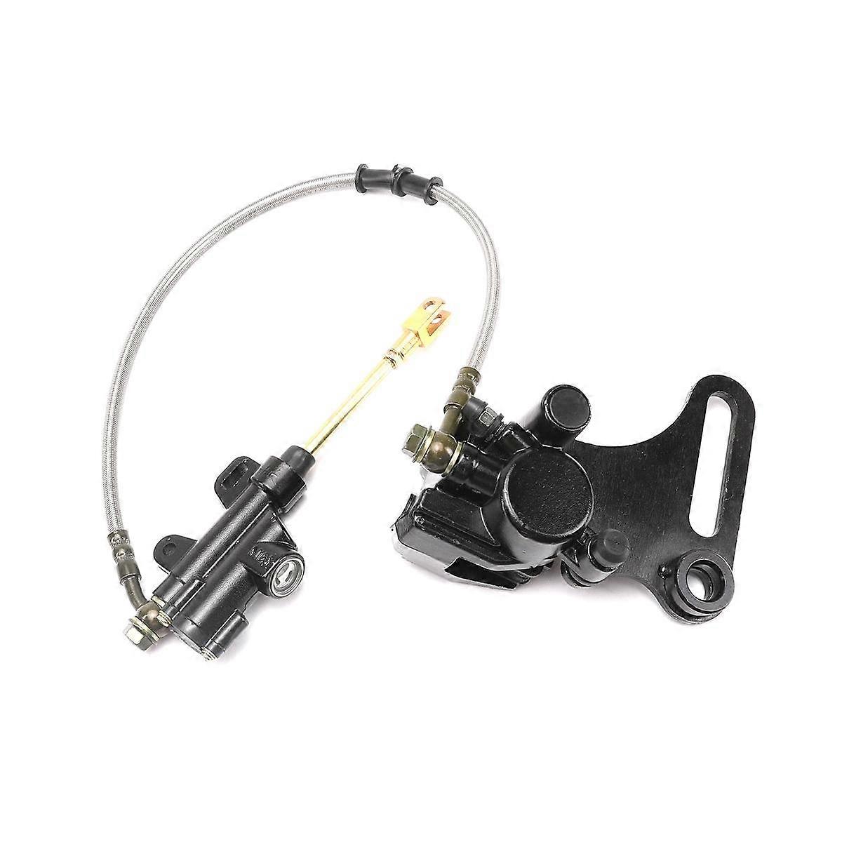 15mm Motorcycle Rear Disc Brake Assembly Caliper Cylinder for 125Cc 140Cc Scooter Dirt Pit Bike ATV