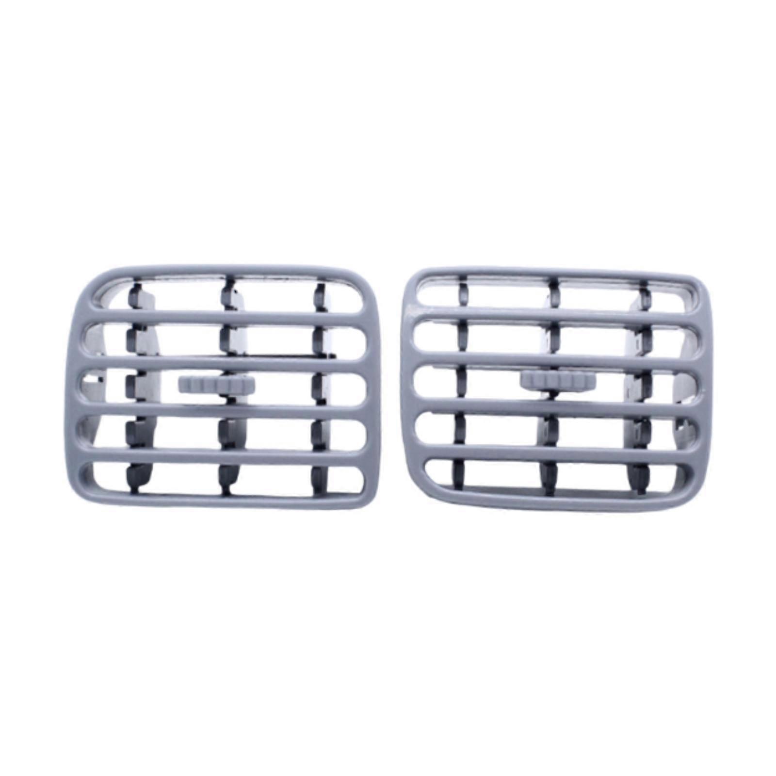 2Pcs Center Panel Ventilation Grille Auto for Renault Clio II 1998-2001