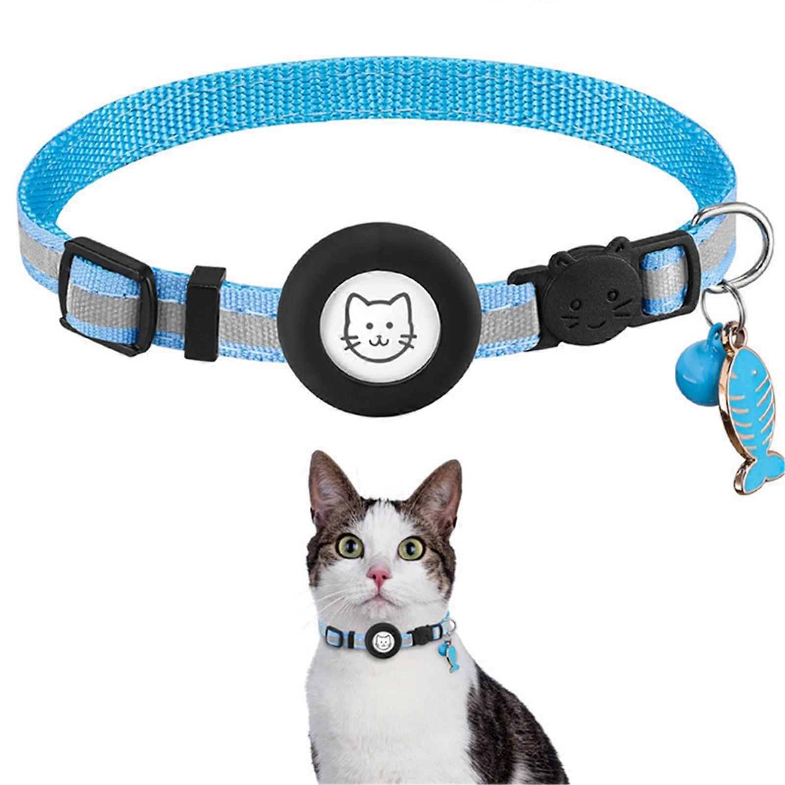 Reflective Cat Collar with Bell Adjustable and Durable Cat Collar Ideal for Girl Cats Male Cats