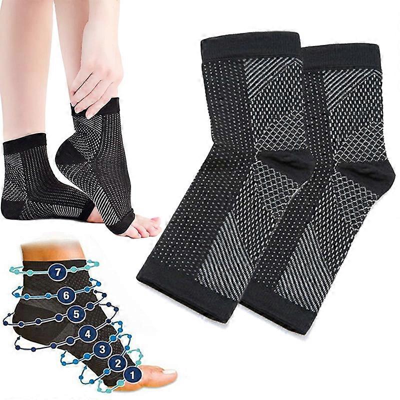 Neuropathy Compression Ankle Compression Socks BK