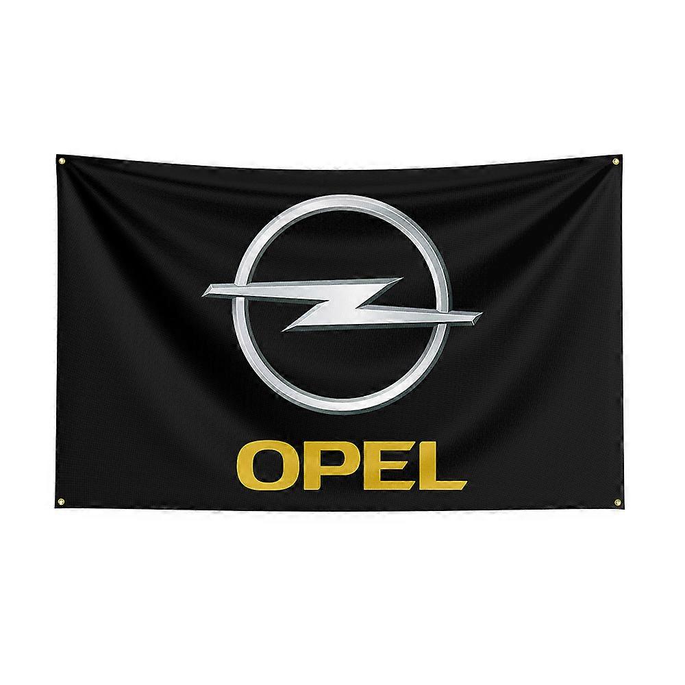 90x150cm Opels Flag Polyester Printed  Car Banner For Decor
