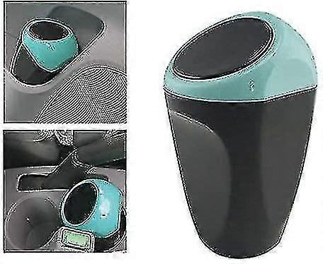 Mini Car Trash Can Plastic Waste Trash Can 16x8cm Trash Can Storage Container For Car Interior/offic