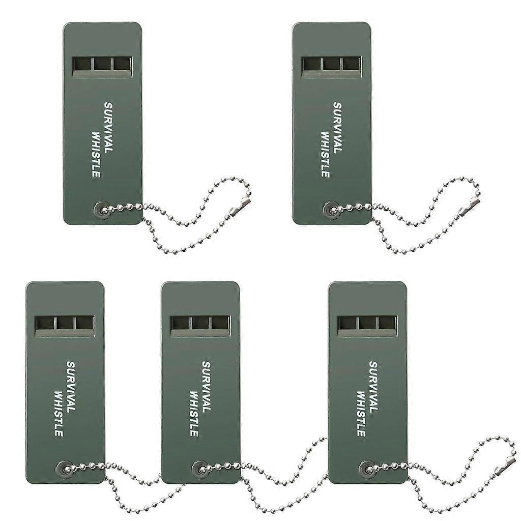 5PCS Überlebenspfeife Notfallpfeife Notfall-Rettungs-Überlebenspfeife