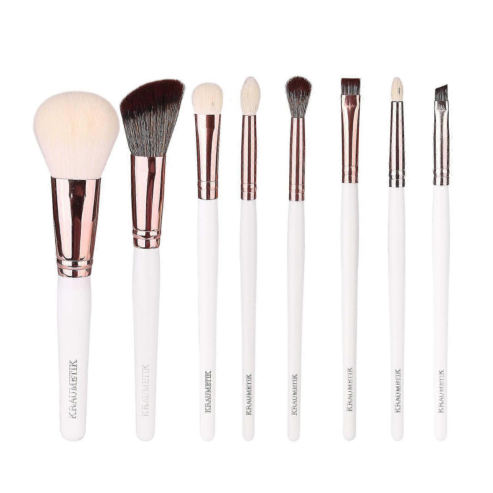 8pc Makeup Brush With Box To Bring Unprecedented Makeup Experience.