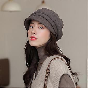 Womens Visor Beret Newsboy Hat Cap for Ladies