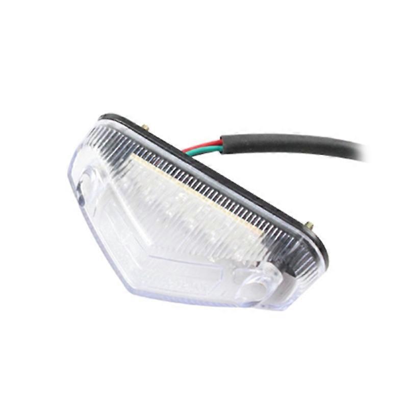 Motorcycle Brake Stop Running Tail Light 12V Universal Different Color Shell-