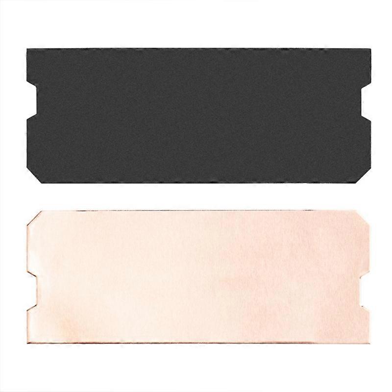 Laptop Memory Heatsink Pad Placcato Puro Rame Notebook Raffreddamento Gilet