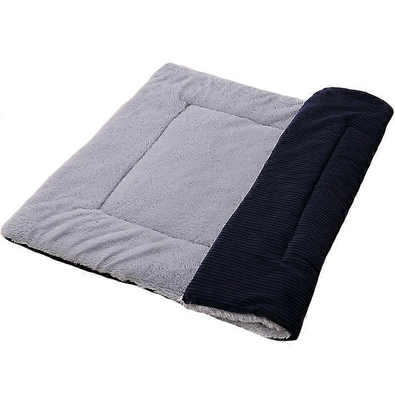 Winter thickened long-haired warm pet pad, double-sided75x55cm
