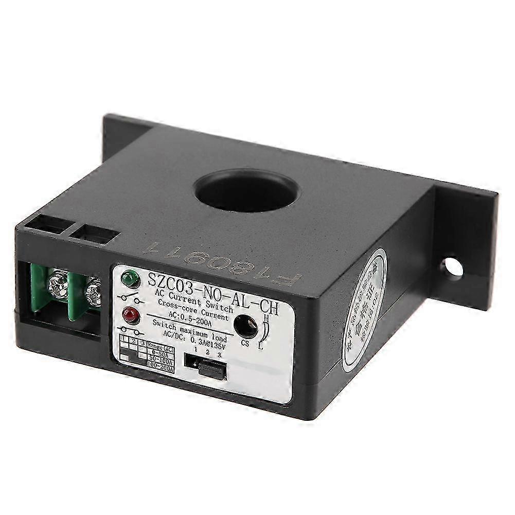 Normally Open Current Sensing Switch Adjustable AC 0.5-200A SZC03-No AL-CH