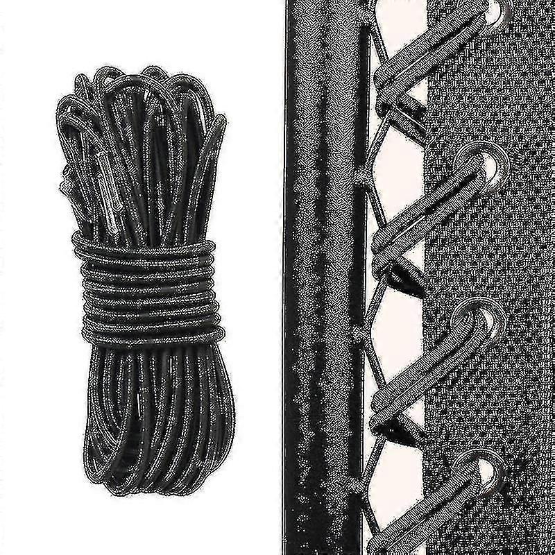 4x Rep Elastiskt snöre till solstol 4 st elastiskt rep