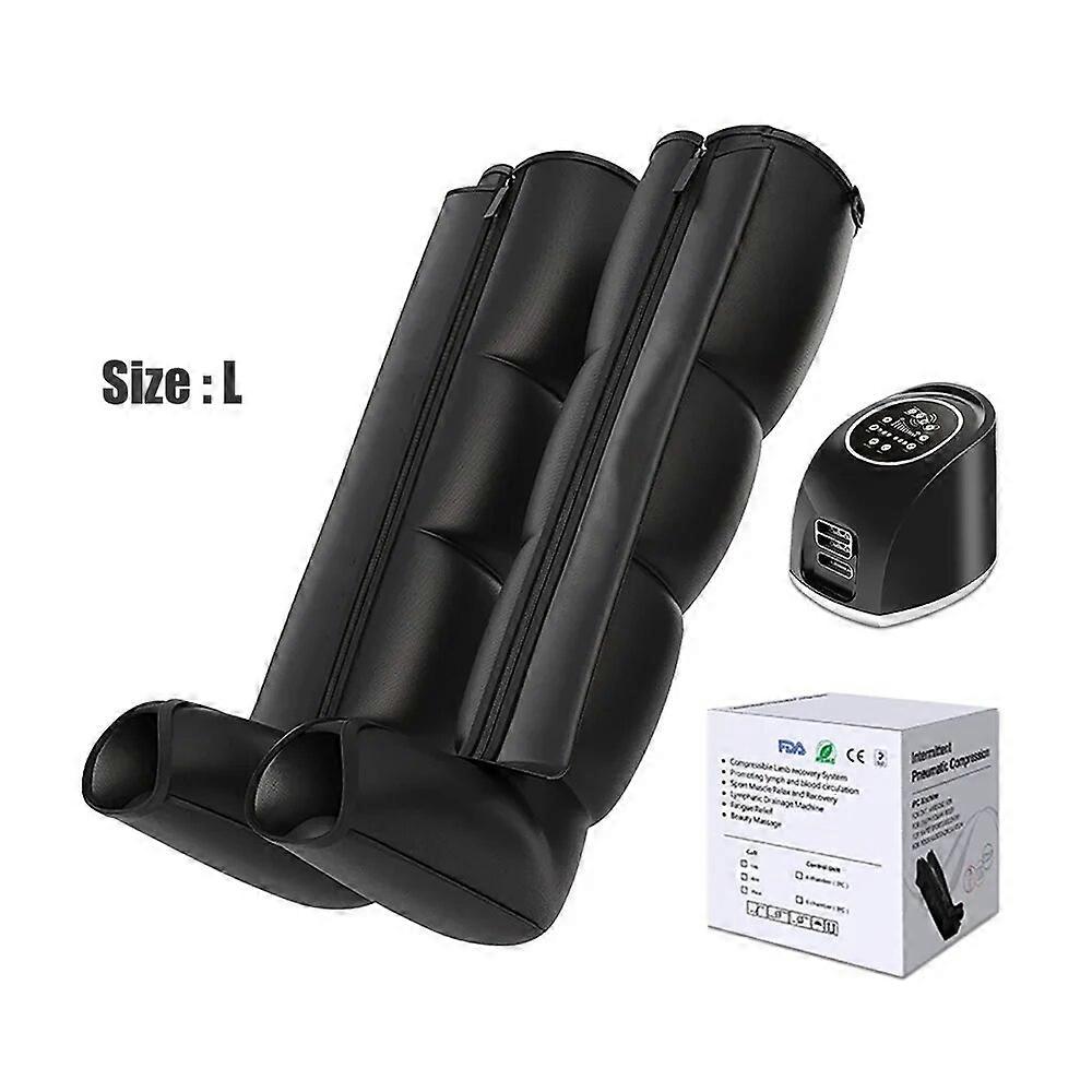 مدلك الساقين ضغط الهواء Presoterapia ضغط الهواء مدلك الساق يلف 4 غرف مع LED للعلاج تدليك ربلة الساق القدم