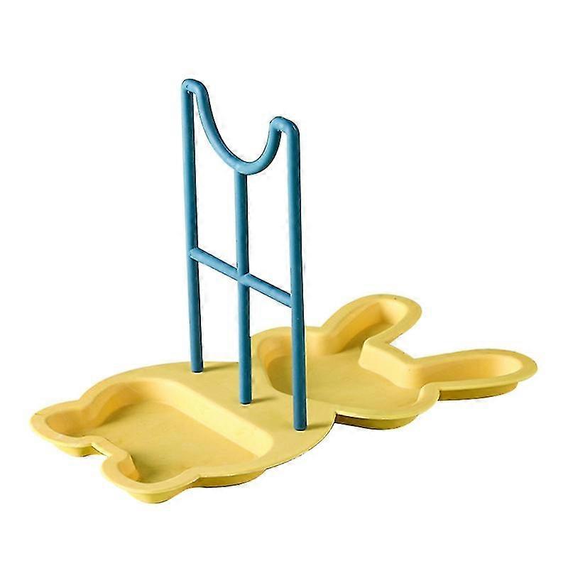 Creative Pot Lid Holder Spoon Rack Pot Cover Frame Kitchen Tableware Organizer