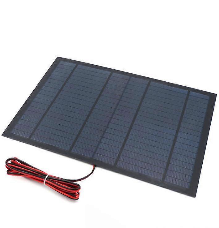 Solar Panel 550mA 18v 10w Polycrystalline Silicon Solarcells Standard Epoxy Diy Solar Panel