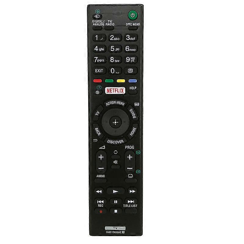 Remote Controller RMT-TX200E for Sony TV KD-49XD7004, KD-49XD7005, KD-50SD8005, KD-65XD7505