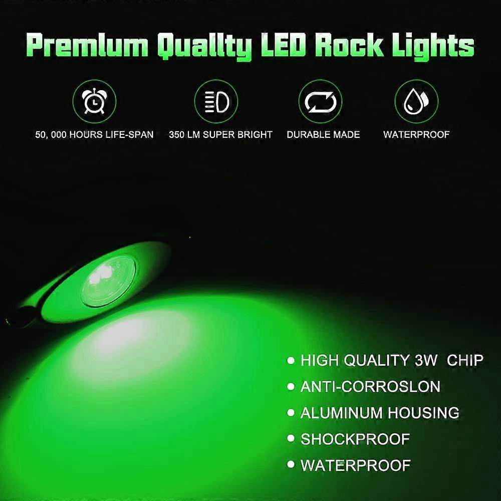 SUZCO 6-Pack Trucks LED Underglow Pod Rock RGB Neon | Ubuy