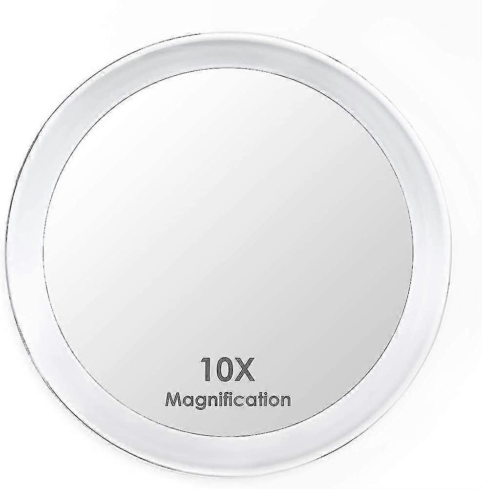 10x Magnifying Mirror With 3 Suction Cups, Make-up Mirror With 10x Magnification