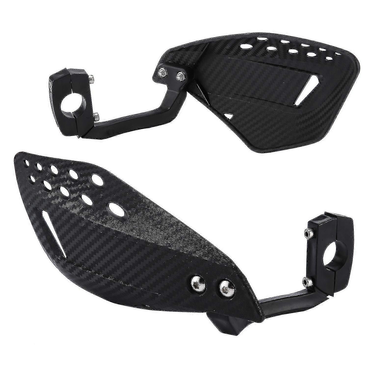 2pcs Handlebar Hand Brush Guards Handguards Assy For Motocross Motorcycle Off-road Pit Dirt Bike Atv Black