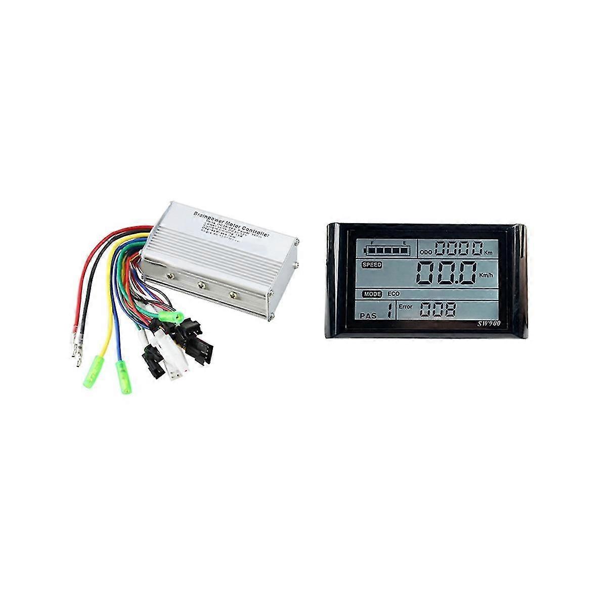 36v48v 350w Electric Scooter Bicycle Sw900 Lithium Battery Brushless Controller