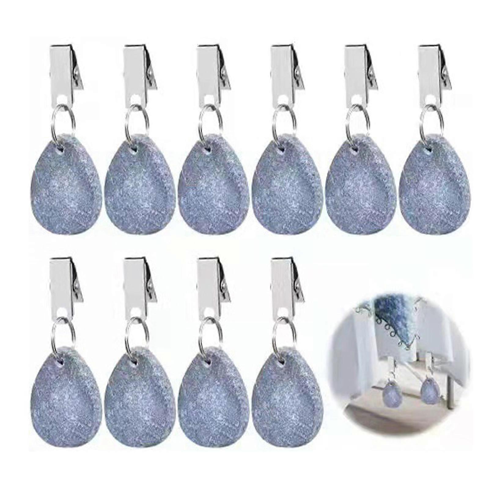 Tablecloth Weights, 4pcs Tablecloth Weights with Clips, Tablecloth Weights Tablecloth Clips for Family Party, Camping, Wedding, Garden