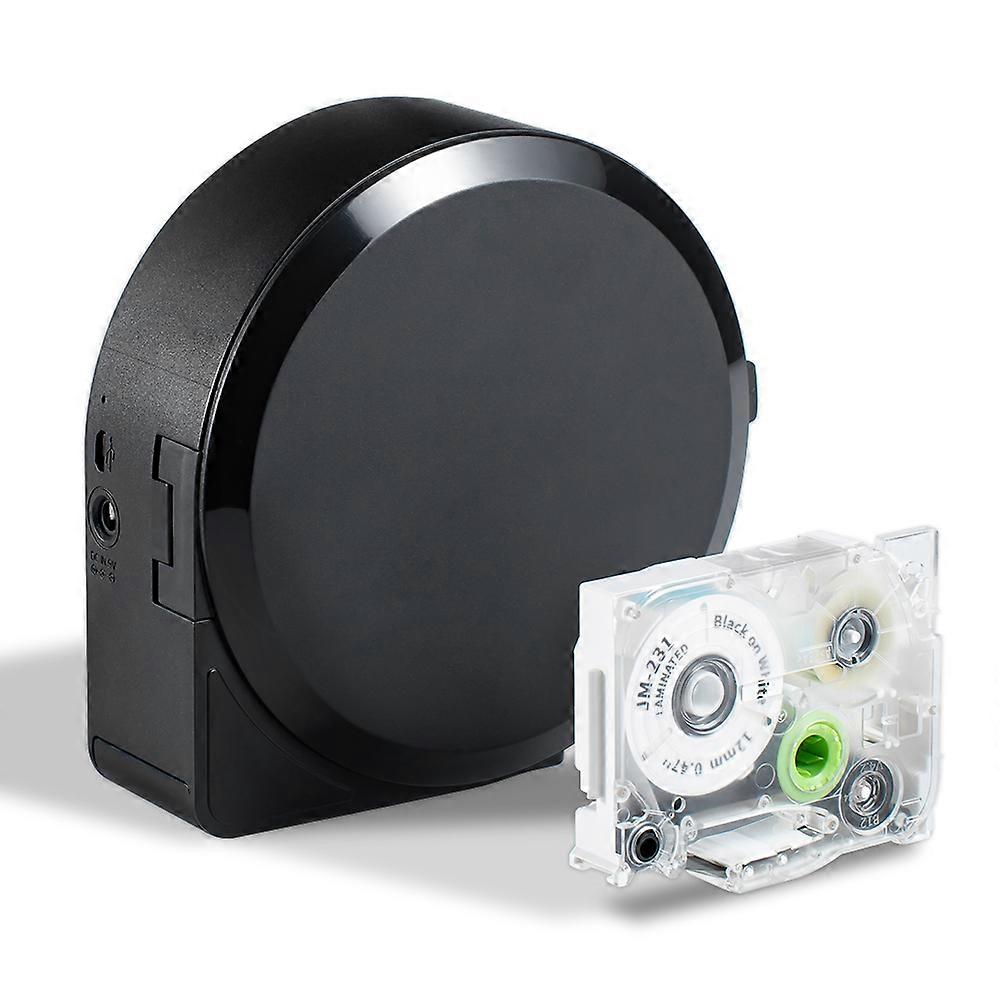 P3100D Label Maker Machine Wireless Portable Label Printer with 1PK Laminated JM-231 Label Tape Use for Home Office School