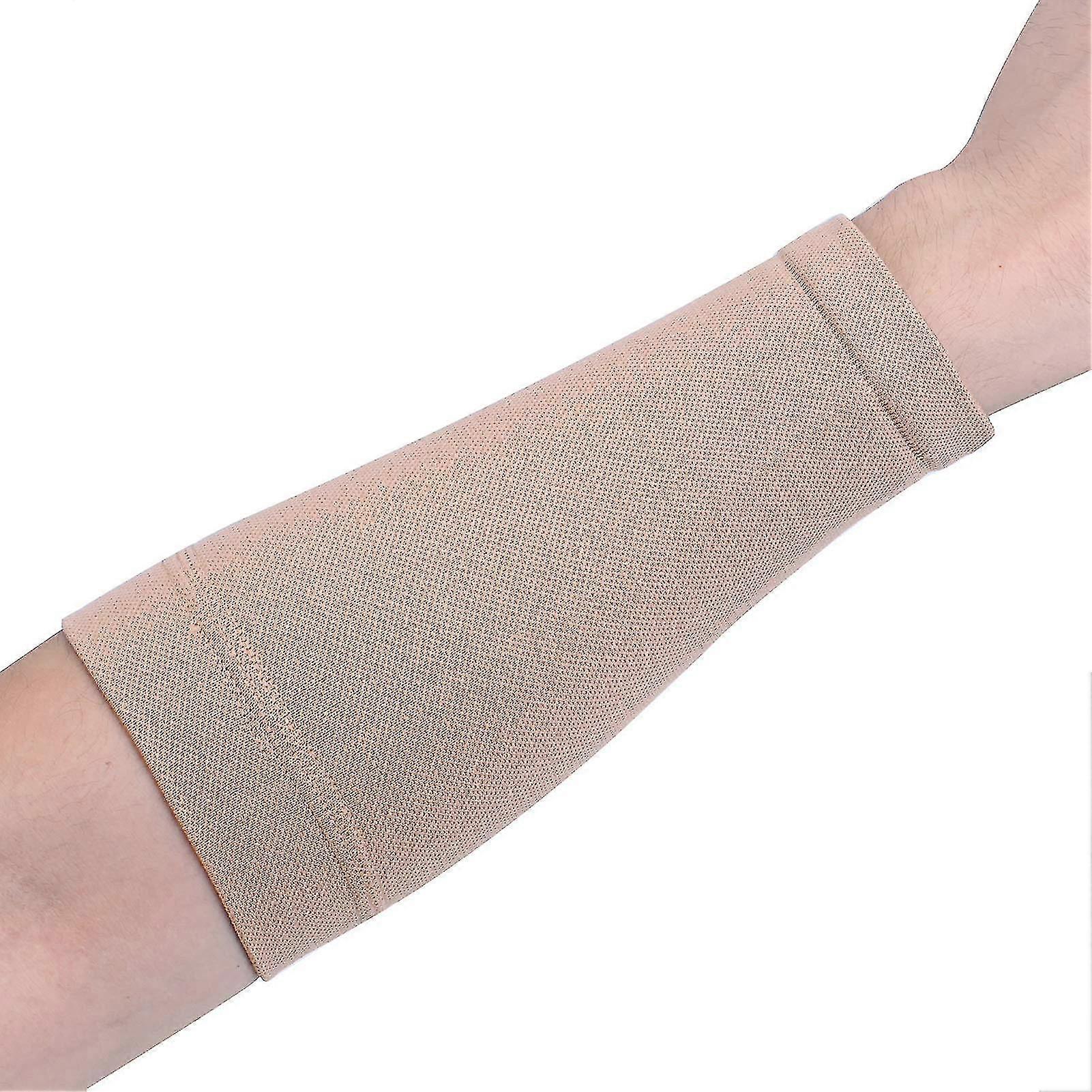 1 pz. Fascia di copertura completa per tatuaggi sull'avambraccio, maniche a compressione, protezione solare, uomo e donna
