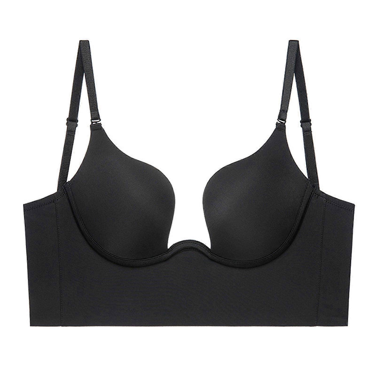 New Arrive Sexy Ladies Bra Beauty U Low Back Bralette Invisible Under Any Backless Outfit Women's Multi Way Push Up Bras
