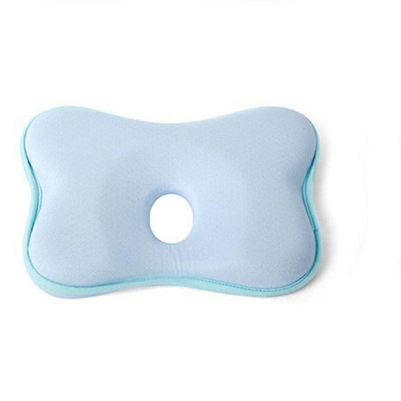 Baby stereotyped pillow memory cotton pillow core newborn children anti-flat head correction baby head shape