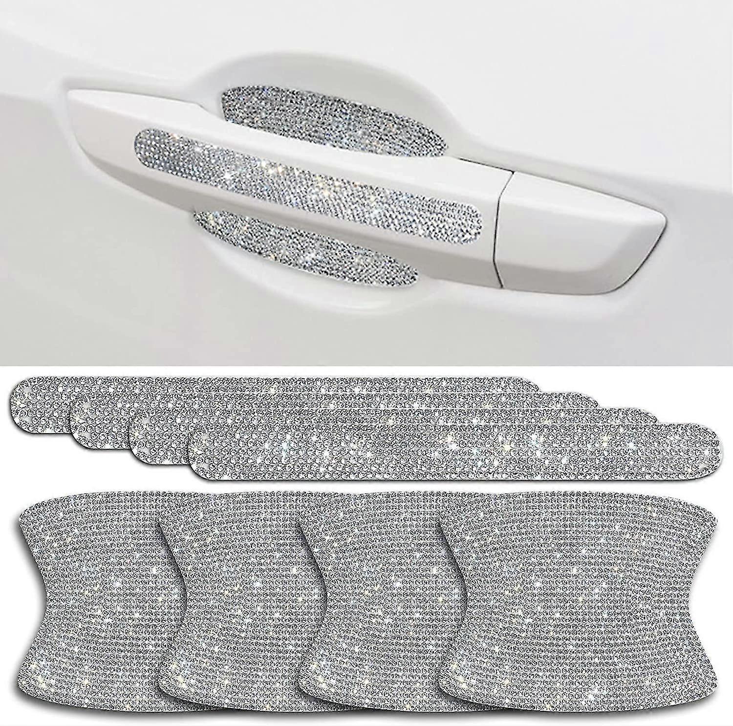 8pcs Door Handle Stickersauto Door Handle Protector Stickers