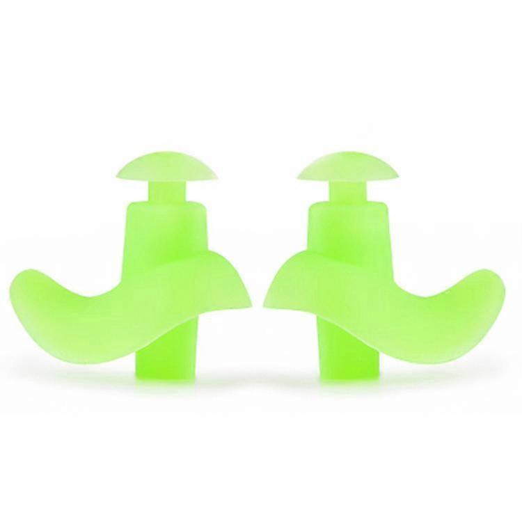 Jinyi Silic Swimming Earplugs Soft Swimming Ear Plugs Reusable Silic Earplugs For Adults Swimming Ering Bathing(2 Ps, +