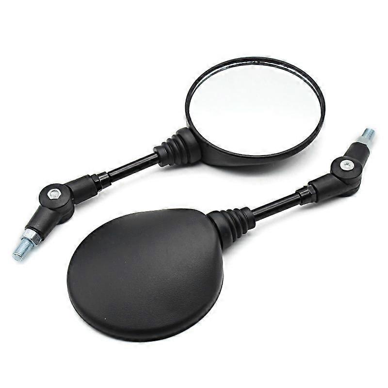 Universal Motorcycle 1 Pair Folding Mirror Motorcycle Side Rearview Mirror 10mm Rearview Accessory