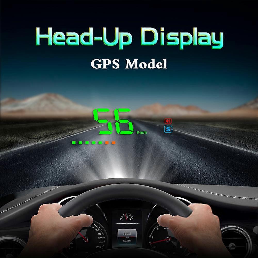 Ny Ankomst A2 Elektronikk Head Up Display Bil Speed frontrute Projektor GPS Digital bil Speedometer bil accessries